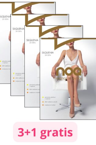 Rajstopy gładkie matowe 20 den