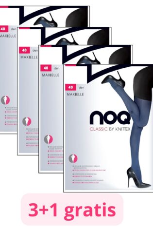 Zestaw 4 rajstopy z mikrofibry Maxielle 40den 3+1 gratis