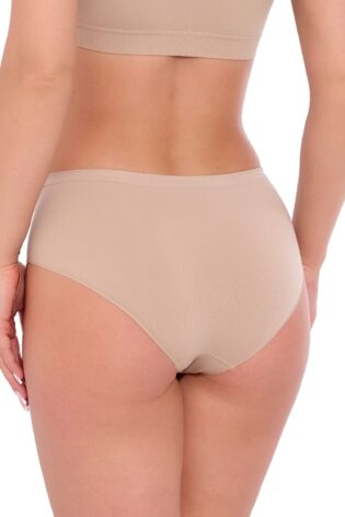 Bezszwowe figi biodrówki z klasycznym wykończeniem Adelia naturel