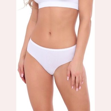 Bezszwowe figi biodrówki z klasycznym wykończeniem Adelia bianco