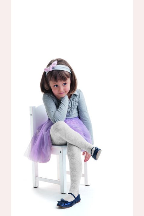 Rajstopy dziewczęce z wiskozy AMIRA