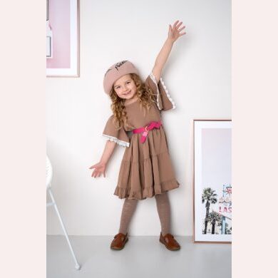 Dziewczęce rajstopy wzorzyste AMARA