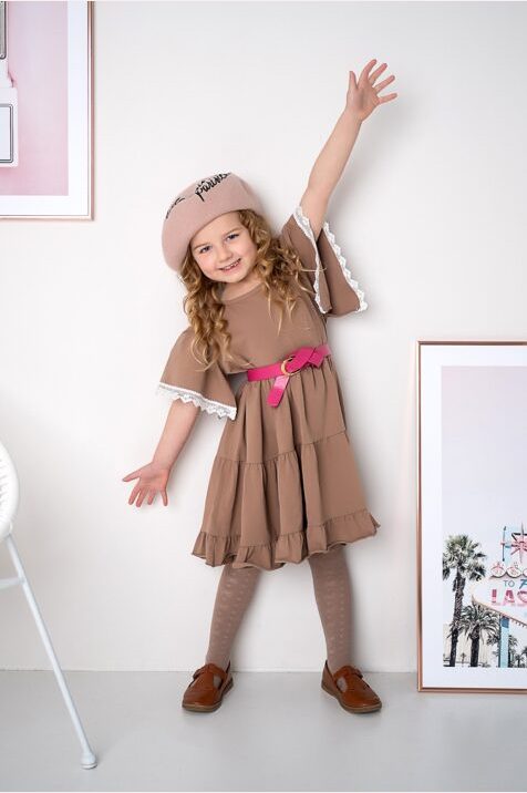 Dziewczęce rajstopy wzorzyste AMARA