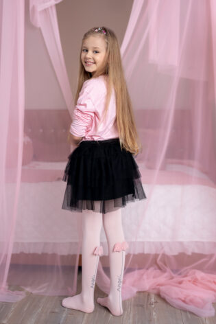 Rajstopy dziewczęce ze skrzydłami 40 den Angel