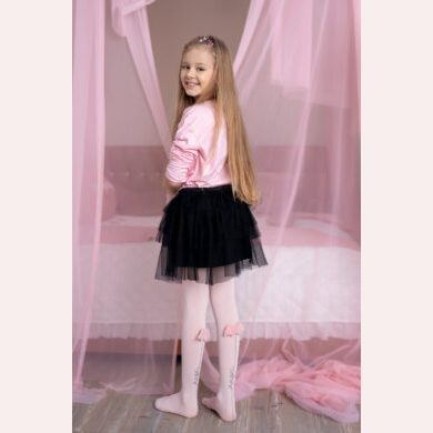 Rajstopy dziewczęce ze skrzydłami 40 den Angel