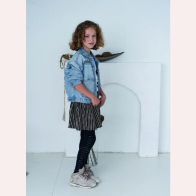 Dziewczęce rajstopy z nadrukiem #BE YOU DR2113