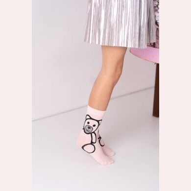 Skarpetki dziewczęce z misiem Bear, 40 den