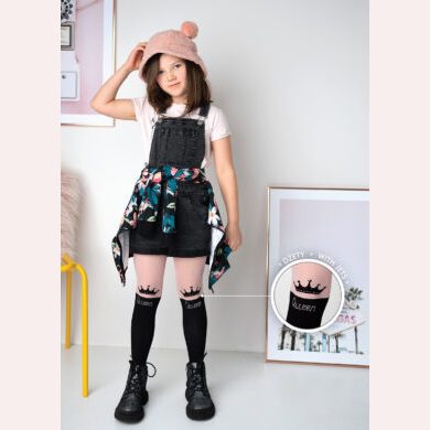 Dziewczęce rajstopy wzorzyste CHIARA DR 2302