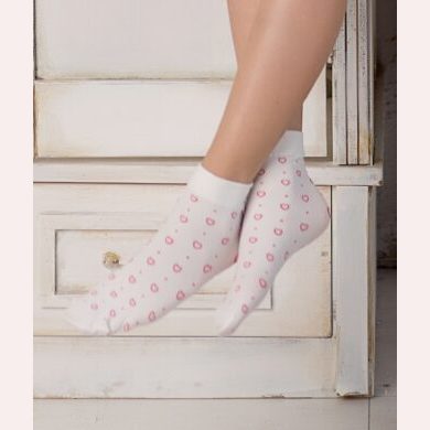 Dziecięce skarpetki z mikrofibry w serduszka Cheri Junior