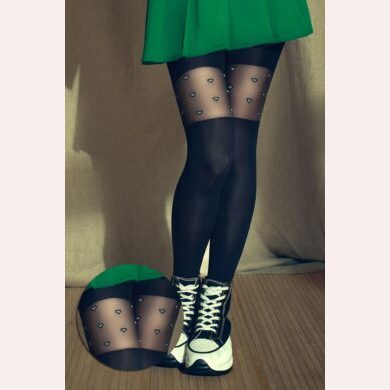 Rajstopy damskie wzorzyste I'M FLO