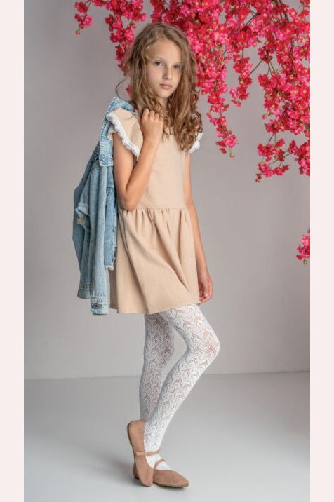 Rajstropy dziewczęce ażurowe Isla