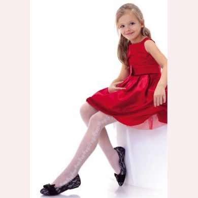 Rajstopy dziewczęce z lureksem 20 den Jasmina