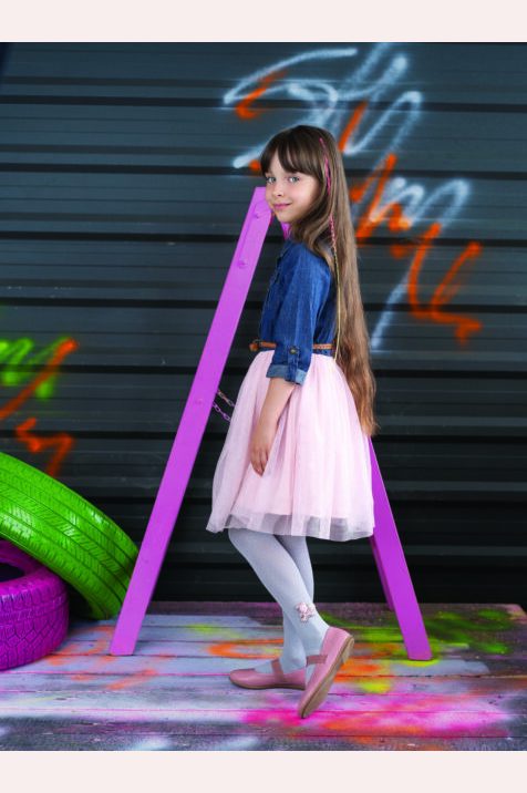 Rajstopy bambusowe z aplikacją misia