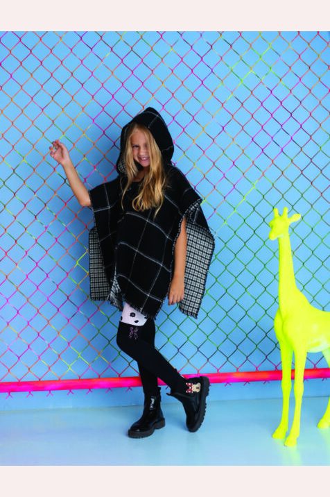 Zakolanówki dziewczęce z doszytą kokardką 60 den Karrie