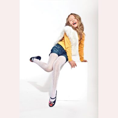 Rajstropy dziewczęce ażurowe Luiza