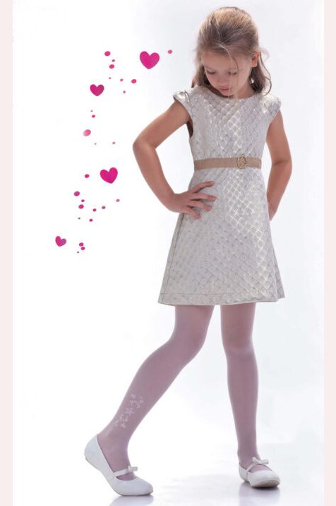 Rajstopy dziewczęce wzorzyste #MARIKA