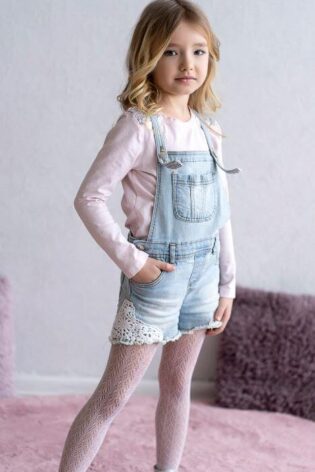 Rajstopy dziewczęce ażurowe Olimpia