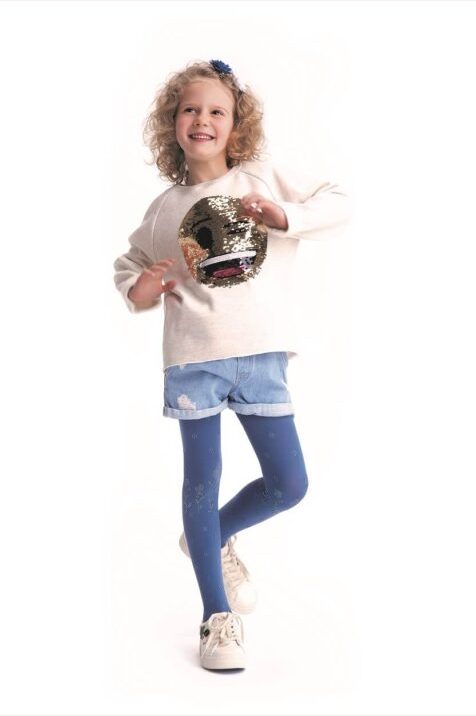 Rajstopy dziewczęce wzorzyste #PRADO