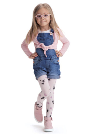 Rajstopy dziewczęce z nadrukiem Sisi