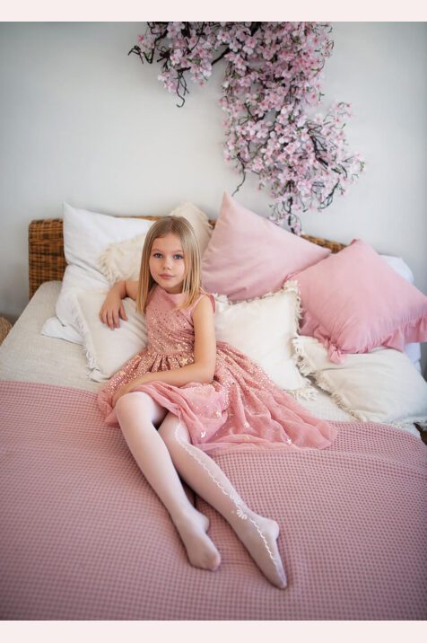 Rajstopy dziewczęce wzorzyste 20 den Wendy