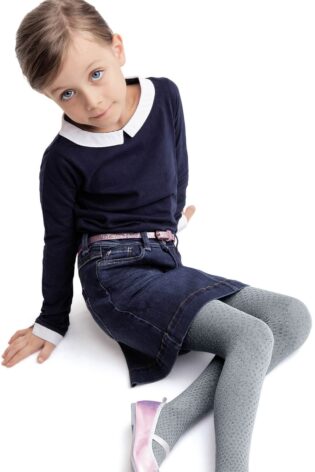 Rajstopy dziewczęce wzorzyste #WILL