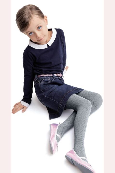 Rajstopy dziewczęce wzorzyste #WILL