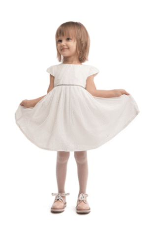 Rajstopy dziewczęce cienkie gładkie #ALUNIA