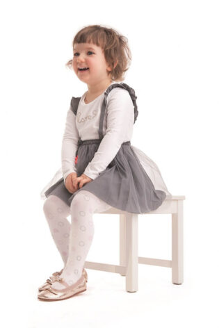 Rajstopy dziewczęce wzorzyste #COOKIES