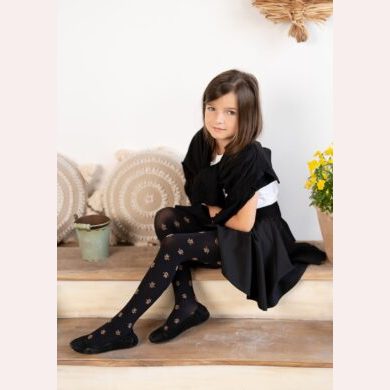 Dziecięce rajstopy z wzorem w pierniczki GINGERPOP