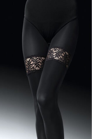 Rajstopy z koronką #RISKY GAME 50 den