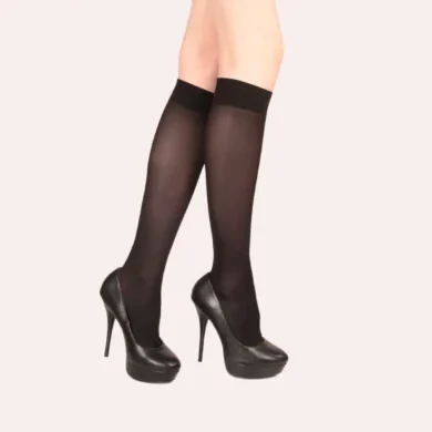 Podkolanówki kryjące z mikrofibry Marta