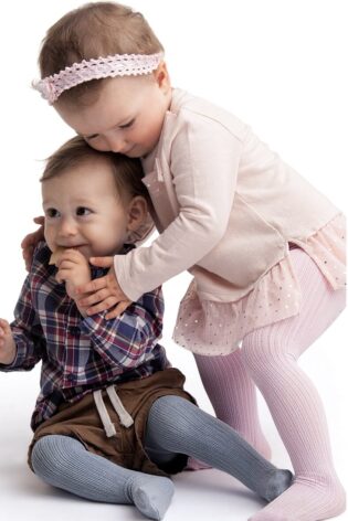 Rajstopy niemowlęce z wiskozy #PUCHATKI