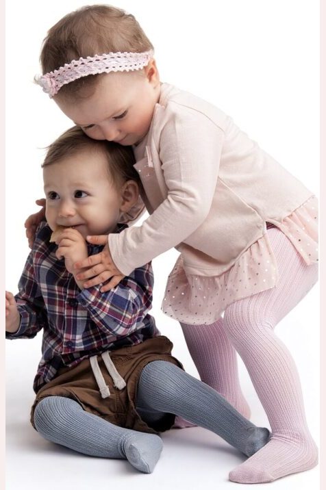 Rajstopy niemowlęce z wiskozy #PUCHATKI