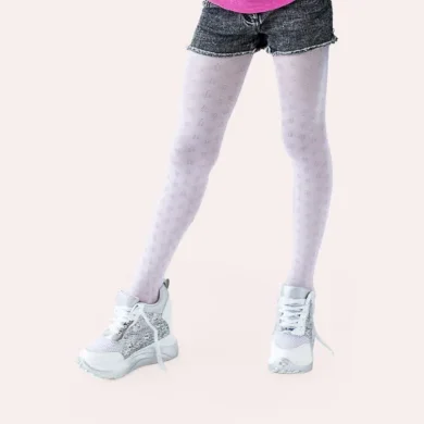 Rajstopy dziewczęce w listki 40 den Berenika