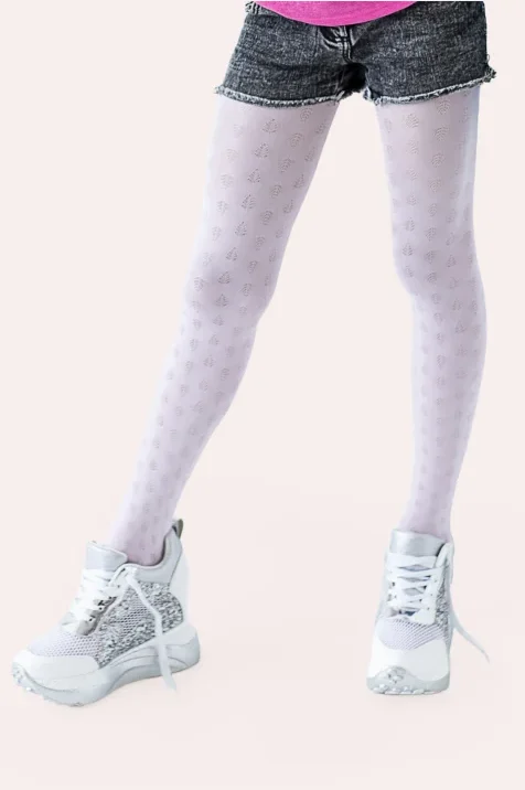 Rajstopy dziewczęce w listki 40 den Berenika