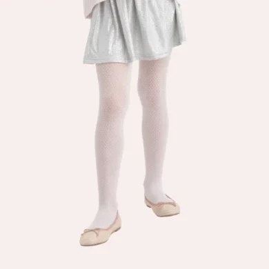 Rajstopy dziewczęce w drobne rombiki 20 den Blanca