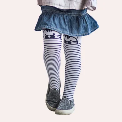 Rajstopy dziewczęce z kotem Cat, 40 den