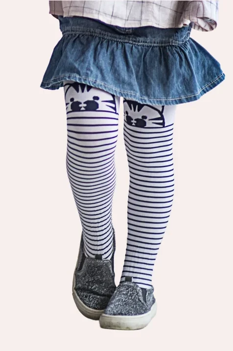 Rajstopy dziewczęce z kotem Cat, 40 den