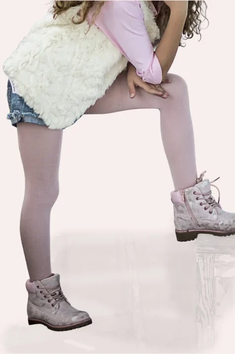 Rajstopy dziewczęce z satynowym połyskiem 100 den Diverse junior