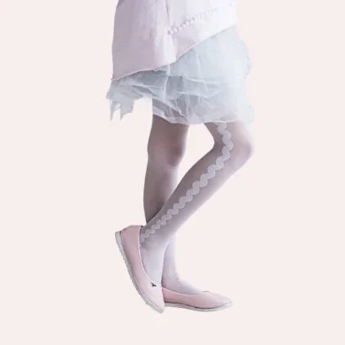 Rajstopy dziewczęce wzorzyste 20 den Fabiana