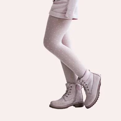 Rajstopy dziewczęce w kropki 20 den Ines