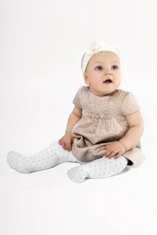 Rajstopy dziecięce wiskozowe w serduszka Lenka