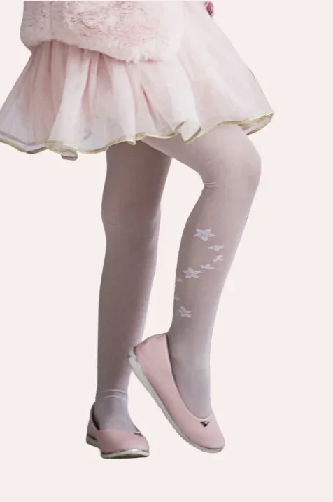 Rajstopy ze wzorem nad kostką Liwia