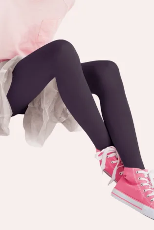 Rajstopy dziewczęce gładkie Mary prugna