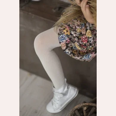 Rajstopy dziewczęce kryjące z lurexem 60 den Moya