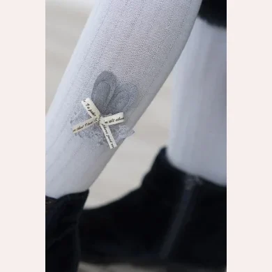 Rajstopy dziewczęce bambusowe z króliczkiem Trixy