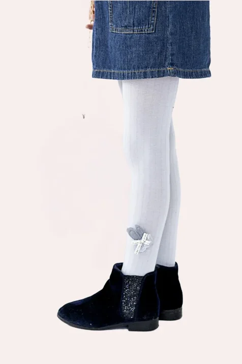 Rajstopy dziewczęce bambusowe z króliczkiem Trixy