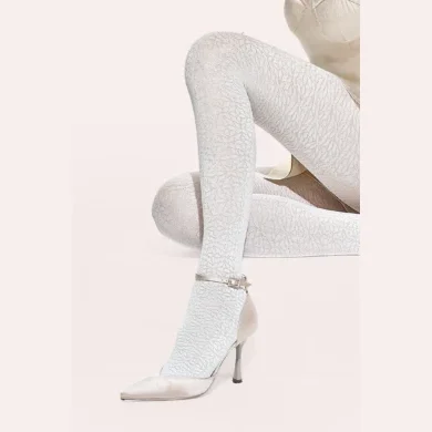 Rajstopy w mozaikowe kwiaty 50 den Gaudy