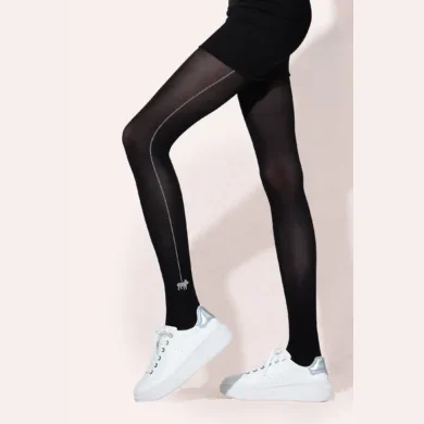 Rajstopy z motywem buldoga francuskiego 40 den I Am Dog Lover