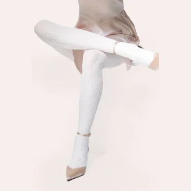 Rajstopy z wypukłym geometrycznym wzorem Millotic 50 den